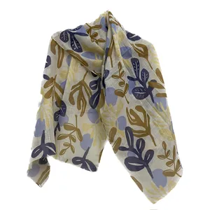 شال زنانه مدل نخی هاوایی کد 8806