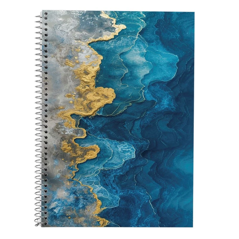 دفتر لغت 50 برگ مدوپد طرح انتزاعی کد DF17485