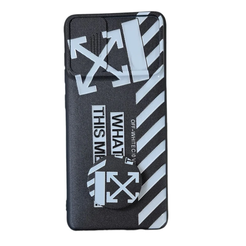 کاور کد o-711 مناسب برای گوشی موبایل سامسونگ Galaxy A71 به همراه پاپ سوکت