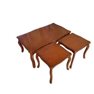 میز پذیرایی مدل اف راش ساده F300 مجموعه 3 عددی