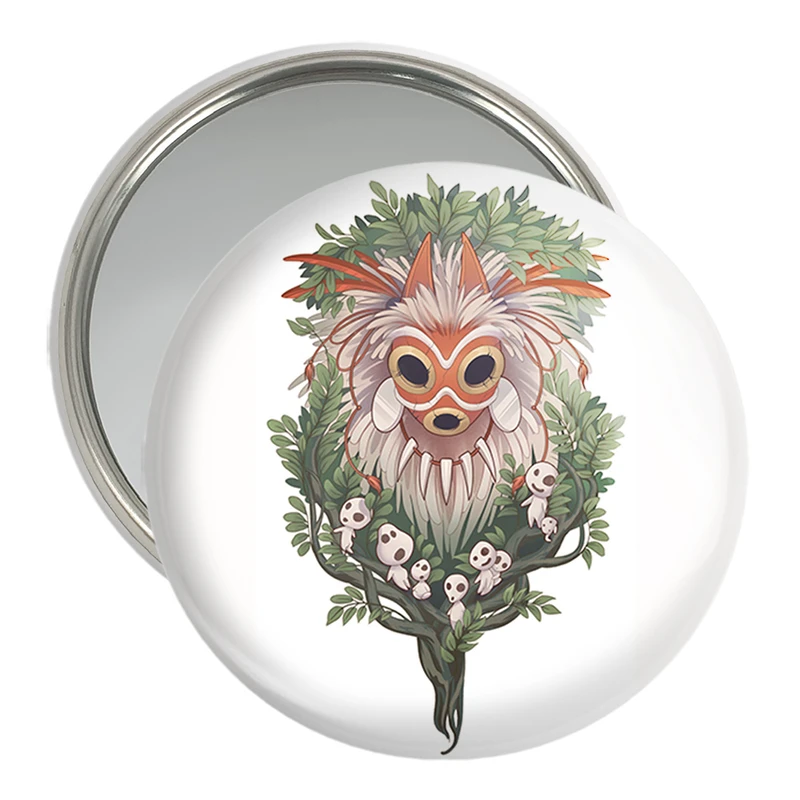 آینه جیبی خندالو مدل سان و کوداما انیمه پرنسس مونونوکه کد 34080