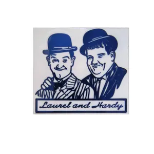 برچسب خودرو مدل لیزری لورل و هاردی کد L107
