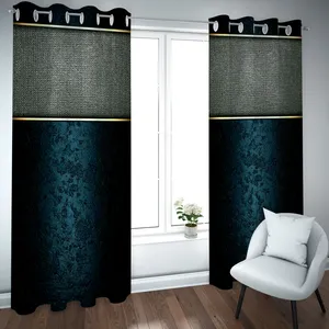 پرده مدل چاپی هازان سایز 300×150 سانتی متر 