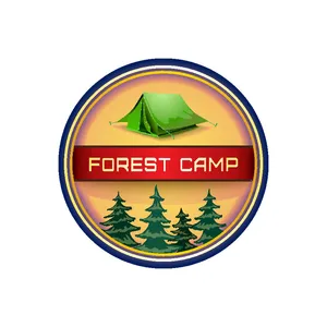 برچسب بدنه خودرو رایسان طرح camping کد st0124