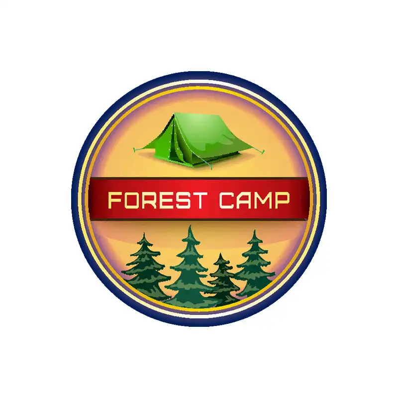 برچسب بدنه خودرو رایسان طرح camping کد st0124