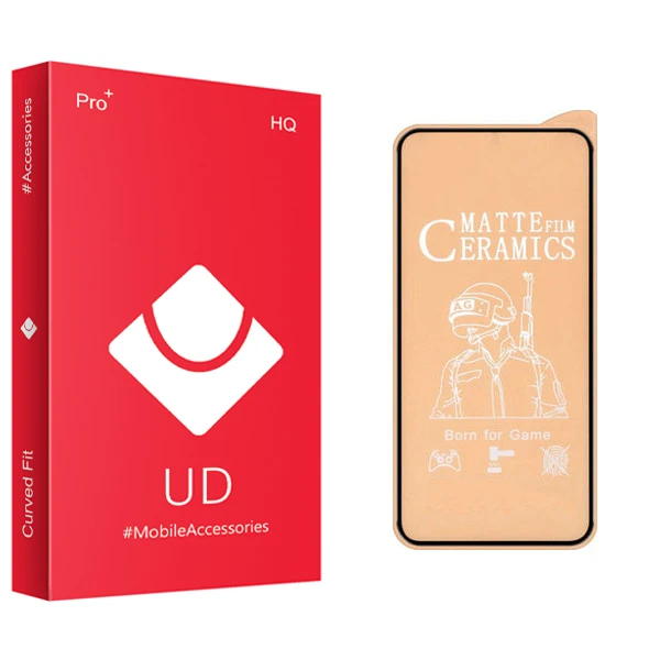محافظ صفحه نمایش مات یو دی مدل +PRO مناسب برای گوشی موبایل شیائومی Redmi Note 9