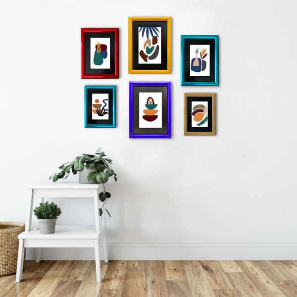 قاب عکس مدل پاسپارتو مدل 2sمجموعه 6 عددی