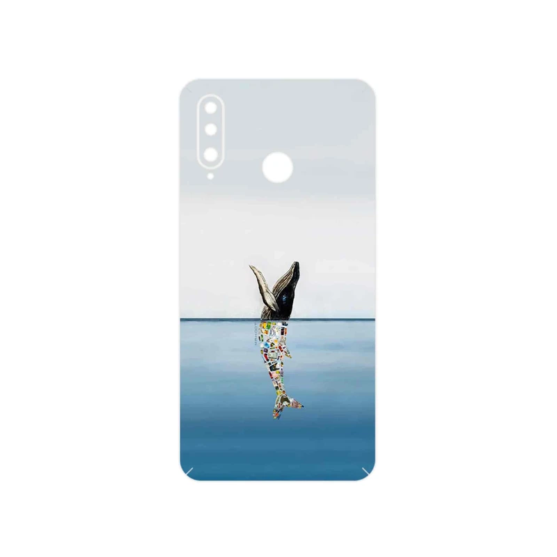 برچسب پوششی ماهوت مدل Collage of Sea Trash مناسب برای گوشی موبایل هوآوی P30 Lite (48 MP Camera)