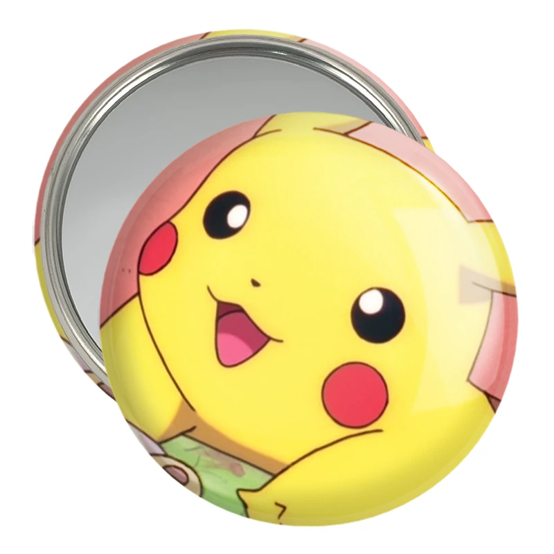 آینه جیبی خندالو مدل پیکاچو انیمه پوکمون  کد 17378
