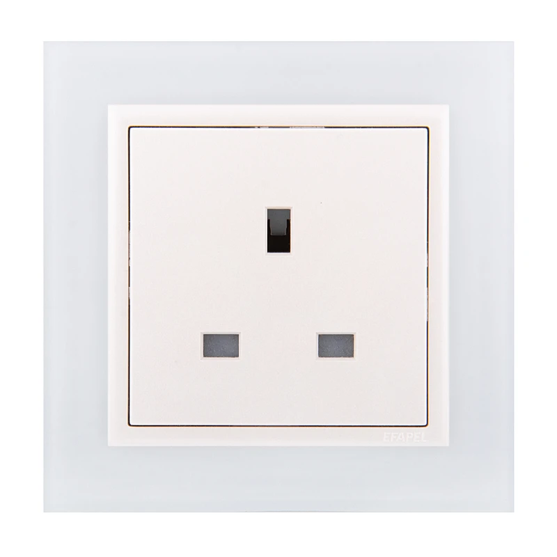 پریز ایفاپل مدل LOGUS90 CRYSTAL کد 90910TCP/21185/90642