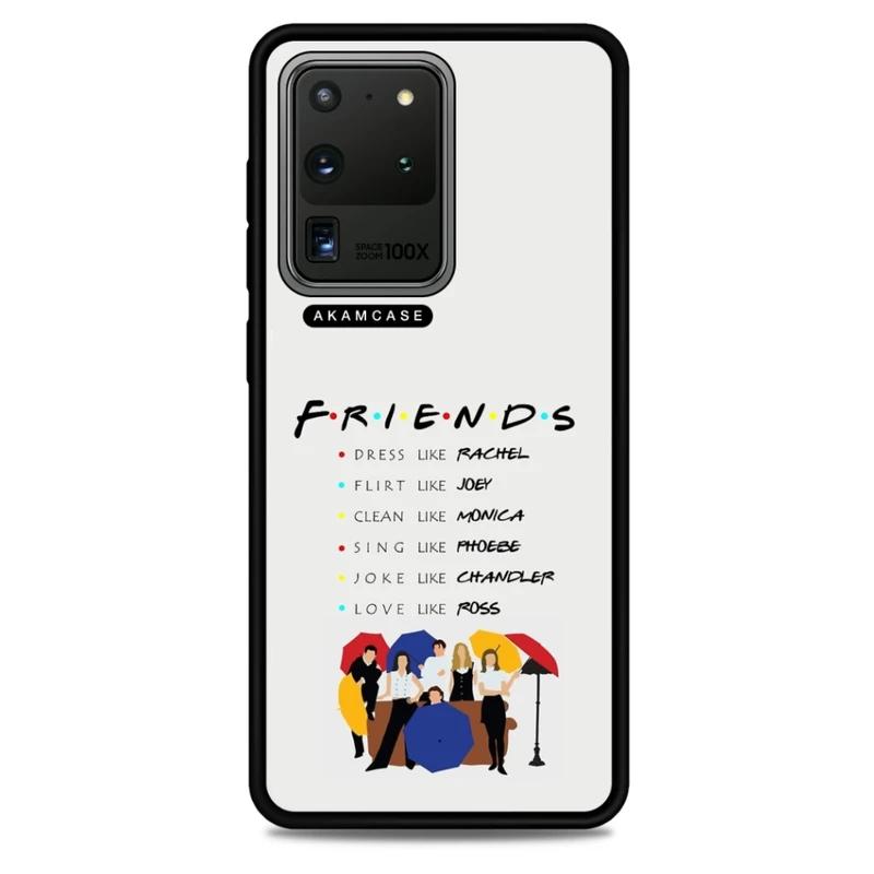 کاور آکام مدل AMCWSGS20U-FRIENDS10 مناسب برای گوشی موبایل سامسونگ Galaxy S20 ULTRA