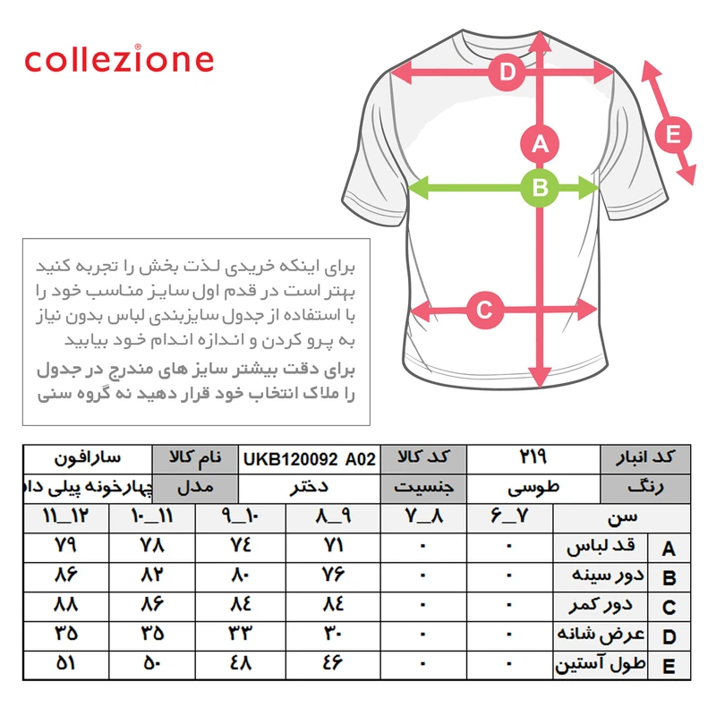عکس شماره 4 : پیراهن دخترانه کولزیون مدل چین دار