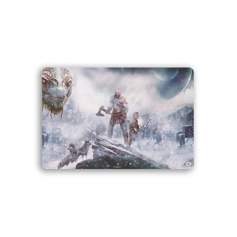 ماوس پد مخصوص بازی شادیت مدل god of war کد191 سایز37*24سانتیمتر