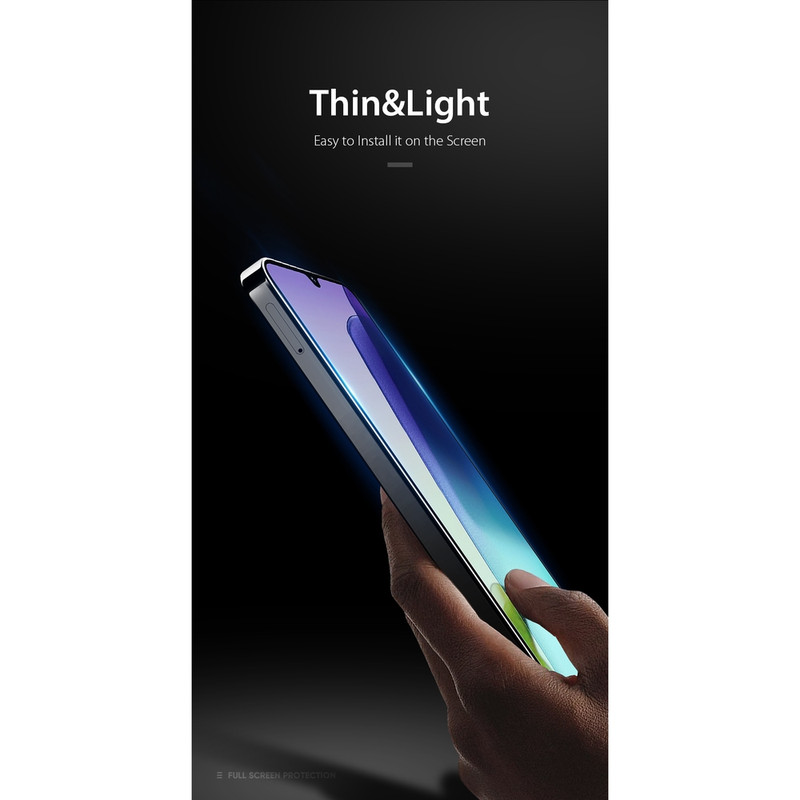محافظ صفحه نمایش شیشه ای بادیگارد مدل FX مناسب برای گوشی موبایل شیائومی Redmi A5 