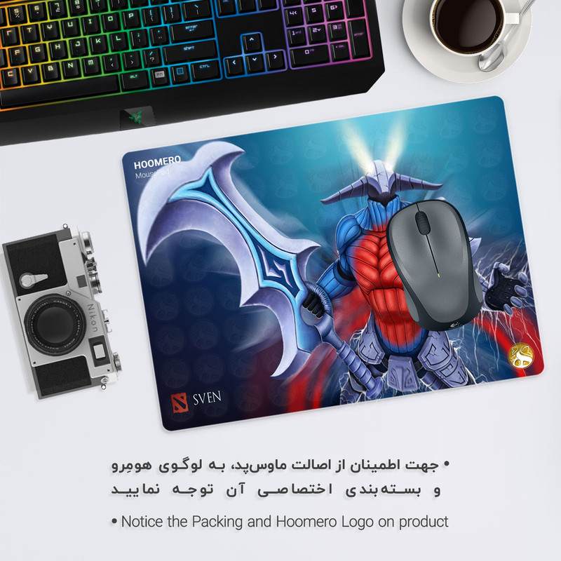 ماوس پد هومرو طرح بازی Dota 2 مدل A1839 1
