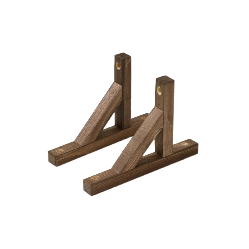 پایه نگهدارنده طبقه دیواری مدل گونیایی بسته دو عددی