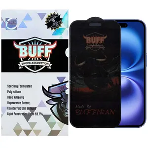 Buff BullRun Privacy Pro-G Glass Screen Protector For iPhone 16/15
