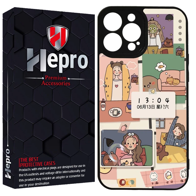 کاور هپرو طرح فانتزی مدل TPU مناسب برای گوشی موبایل اپل IPHONE 16 PRO