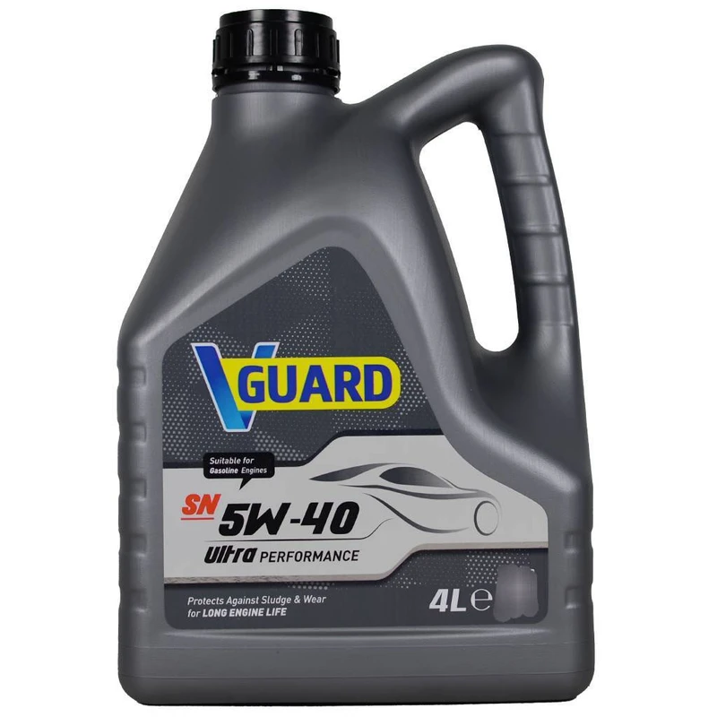 روغن موتور خودرو بنزینی ویگارد مدل 5W40 SN حجم 4 لیتر