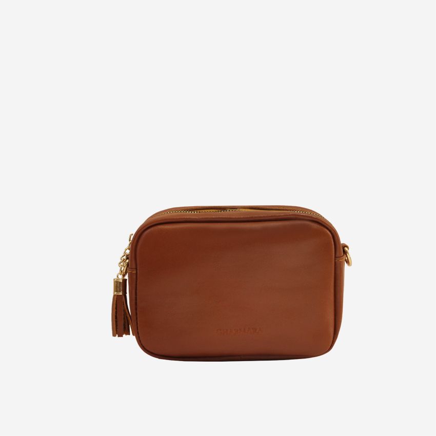 کیف دوشی زنانه چرم آرا مدل d058 -  - 48