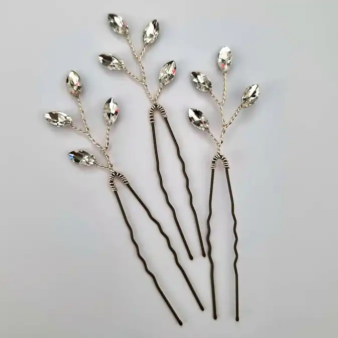 سنجاق مو زنانه مدل S44 بسته 4 عددی