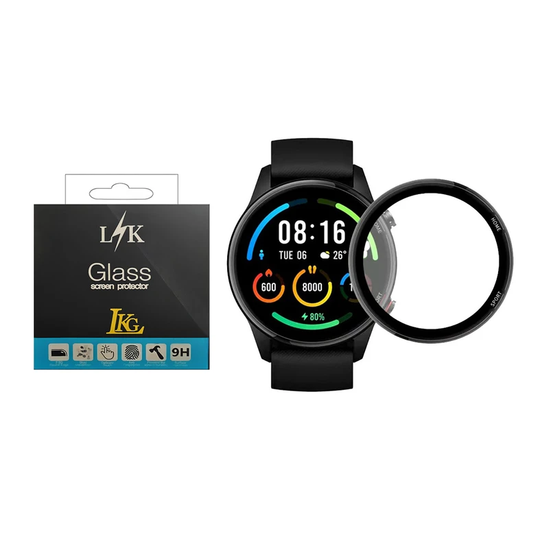 محافظ صفحه نمایش ال کا جی مدل PMMA مناسب برای ساعت هوشمند شیائومی Mi Watch