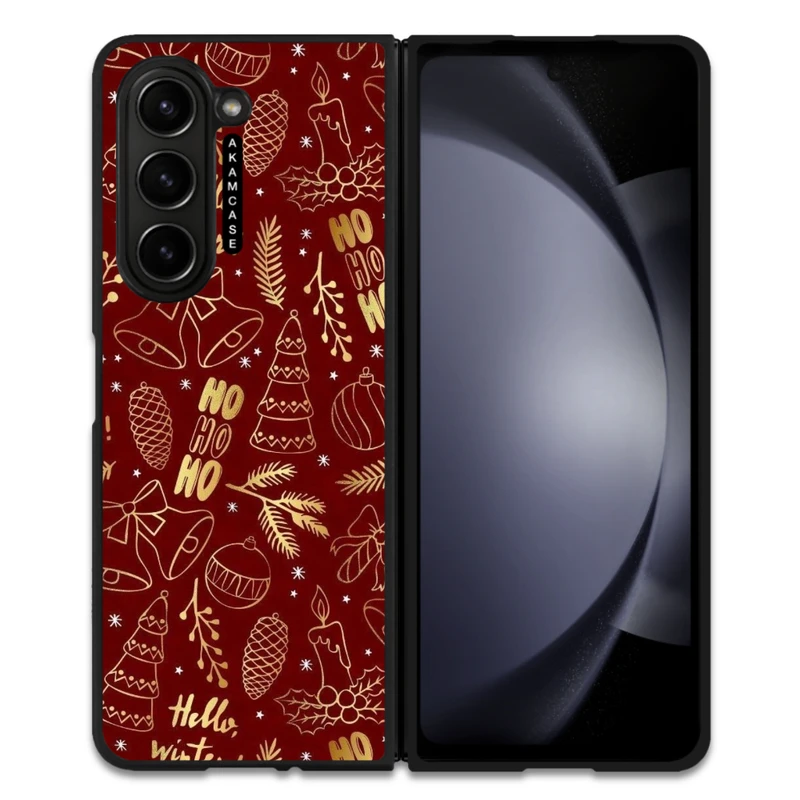 کاور آکام مدل AMC-WSGZFOLD5-CHRISTMAS-18 مناسب برای گوشی موبایل سامسونگ Galaxy Z Fold 5
