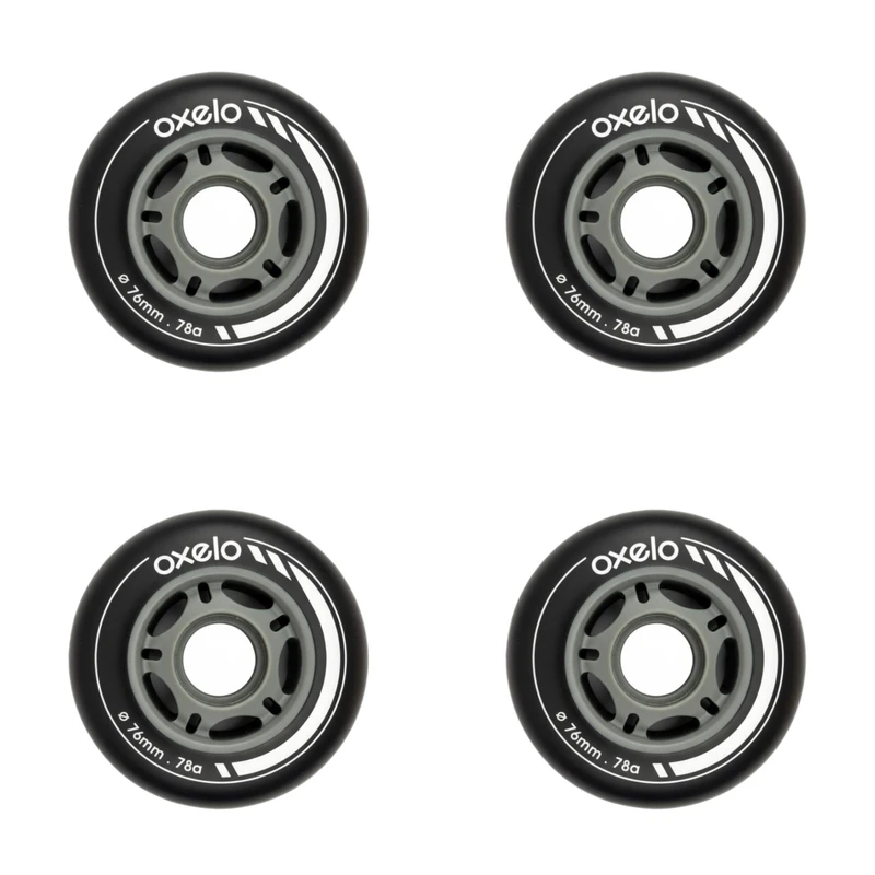 چرخ اسکیت اوکسلو مدل 76m بسته 4 عددی