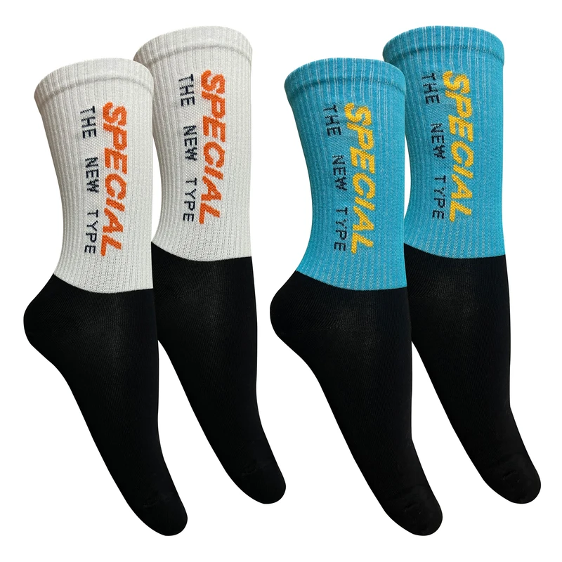 جوراب ساق بلند زنانه تن پوش هنگامه مدل پنبه کش اسپرت اسپشیال بسته 2 عددی