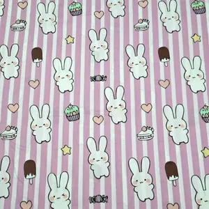 پارچه ملحفه عرض 1.5 متر مدل خرگوشی کد 2 رنگ صورتی