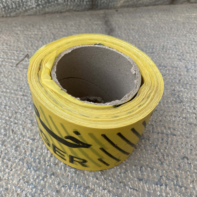 نوار خطر مدل Danger.8cm رول 50 متری بسته 2 عددی نوار خطر مدل Danger.8cm رول 50 متری بسته 2 عددی