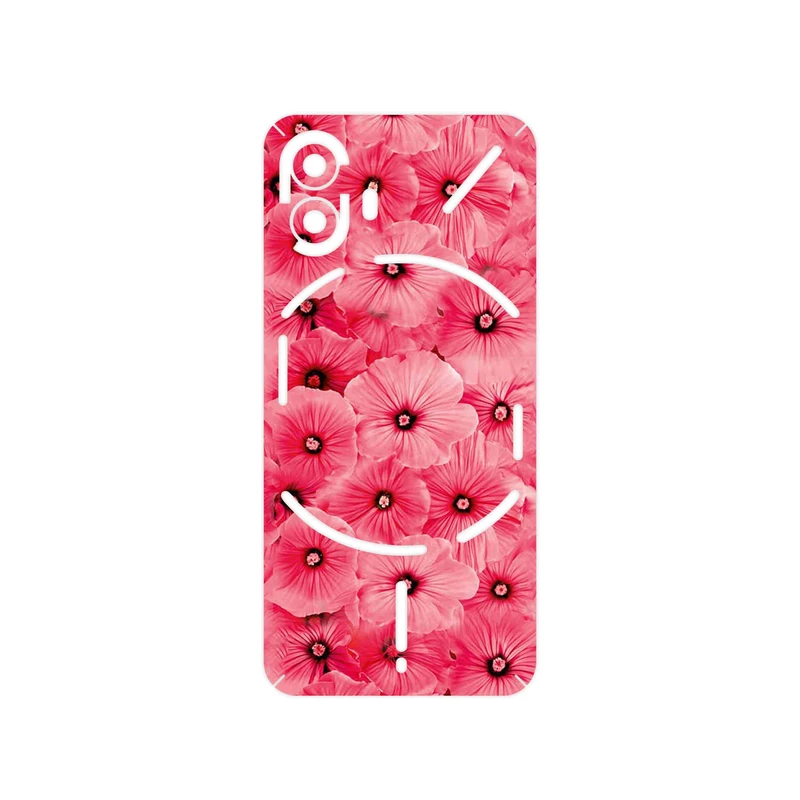 برچسب پوششی ماهوت مدل Pink_Flower مناسب برای گوشی موبایل ناتینگ Phone 2