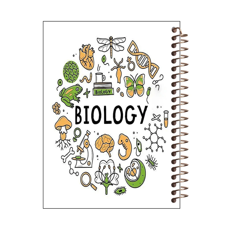 دفتر مشق 100 برگ طرح زیست شناسی کد H493