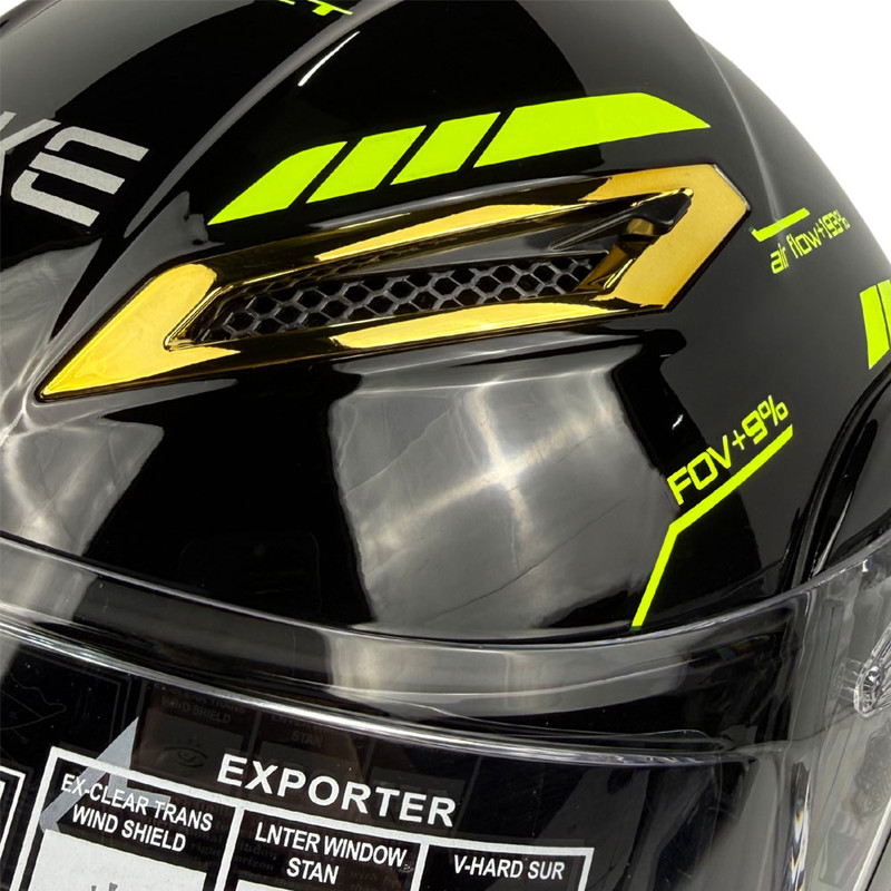 کلاه کاسکت فک متحرک کایک مدل 772 طرح Fashion46