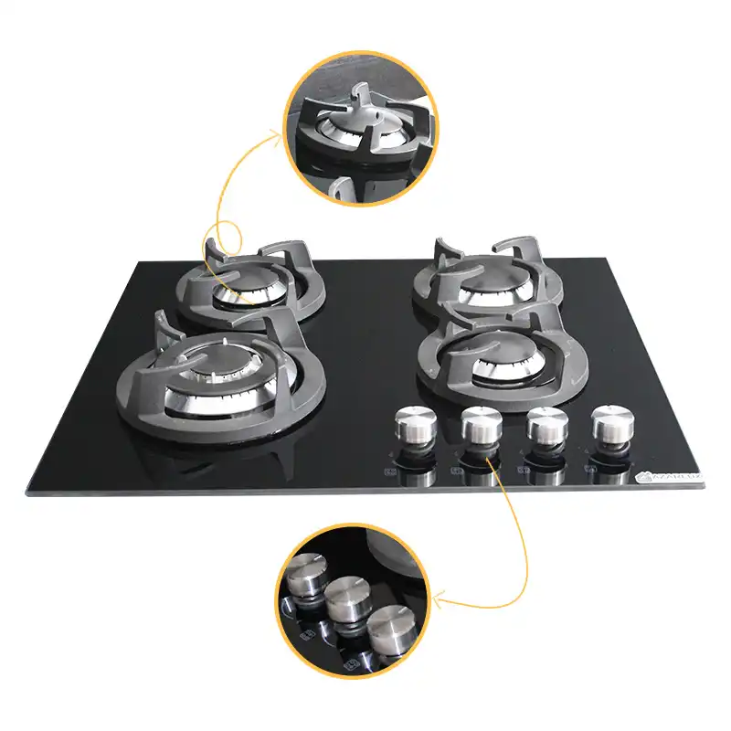 اجاق گاز صفحه ای آذرلوکس مدل G04ML - 10B