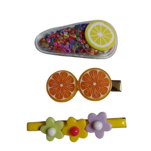 ست گیره و سنجاق مو دخترانه مدل فانتزی کد 02 مجموعه 3 عددی