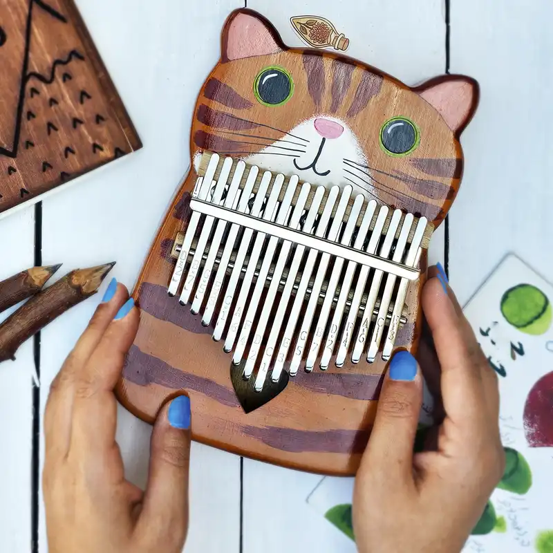 کالیمبا کُرال طرح گربه رنگی مدل حفره دار