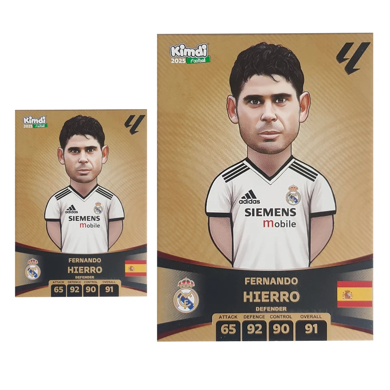 اسباب بازی زینتی کیمدی مدل کارت فرناردو هیرو 2025 ادونس به همراه برچسب