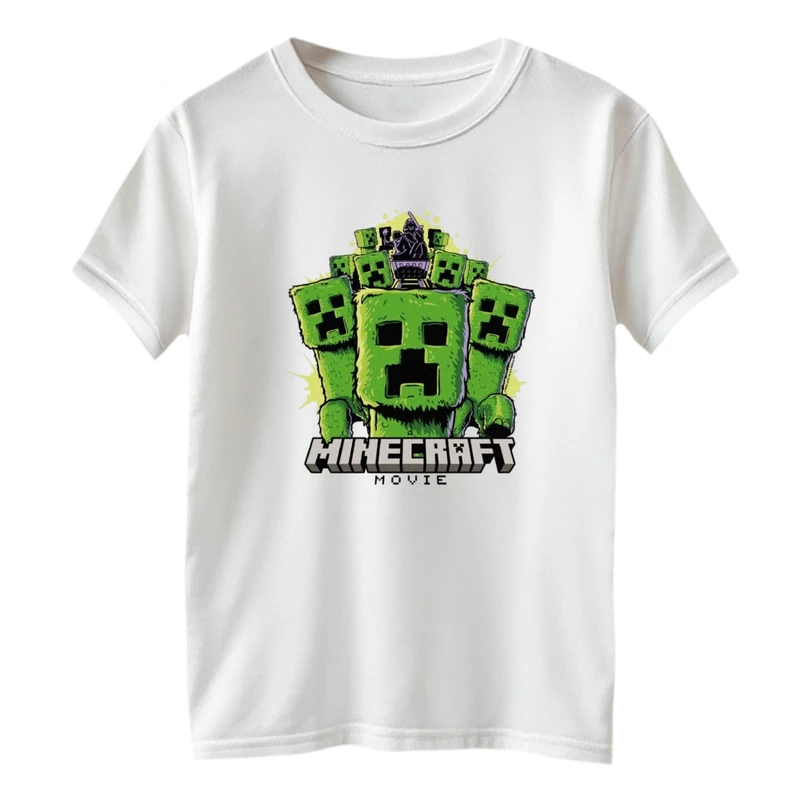 تی شرت آستین کوتاه بچگانه مدل ماینکرفت کد 31