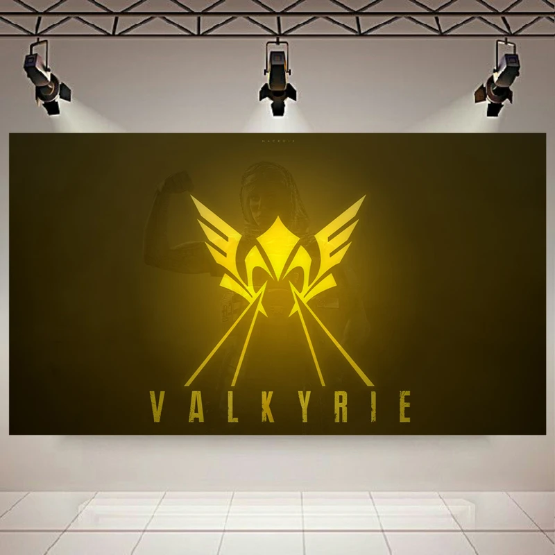 تابلو بوم مدل Rainbow six siege VALKYRIE کد AR4670