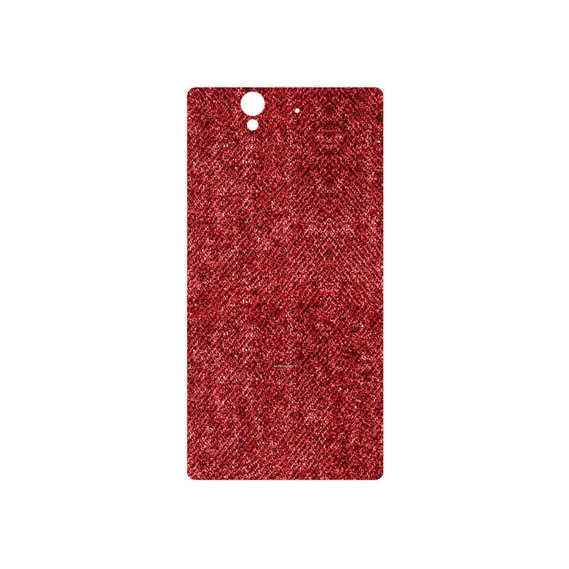 برچسب پوششی ماهوت مدل Fabric Texture 4 مناسب برای گوشی موبایل سونی Xperia Z