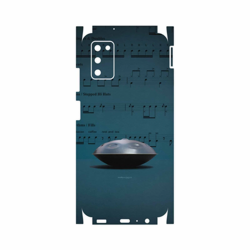 برچسب پوششی ماهوت مدل Hang-Instrument-FullSkin مناسب برای گوشی موبایل سامسونگ Galaxy A03S