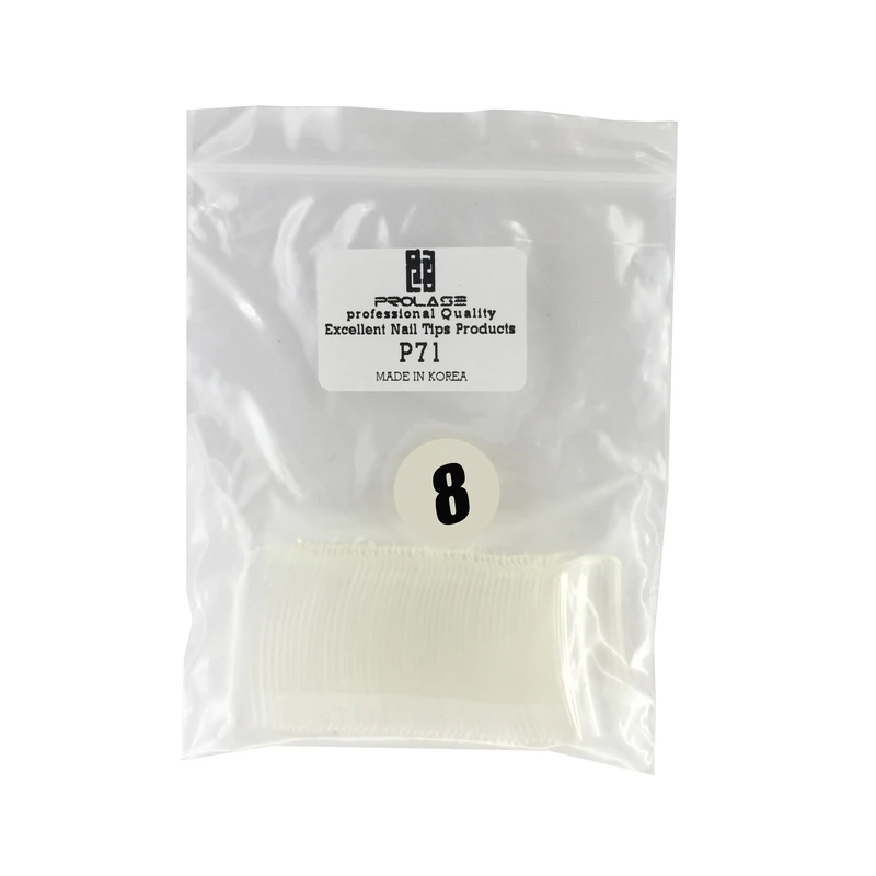 تیپ کاشت ناخن پرولایز شماره p71 - 8 بسته 50 عددی