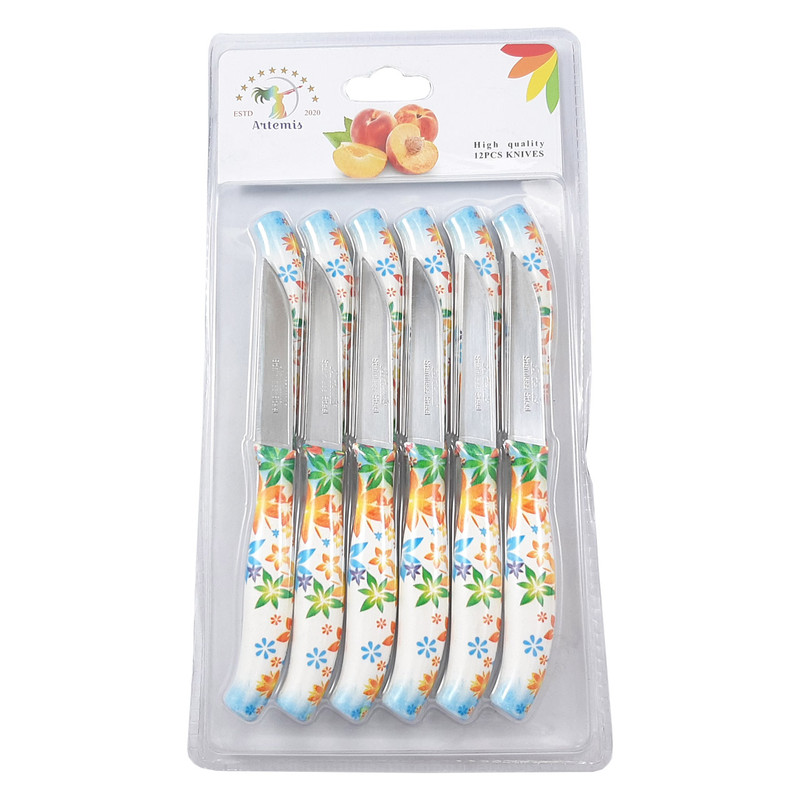 چاقو میوه خوری آرتیمیس کد A2 بسته 12 عددی