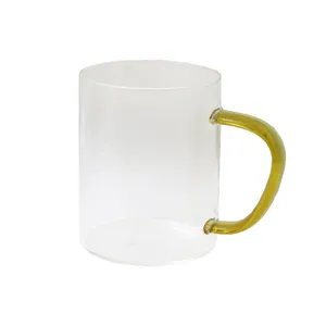 لیوان مدل دسته رنگی 24K