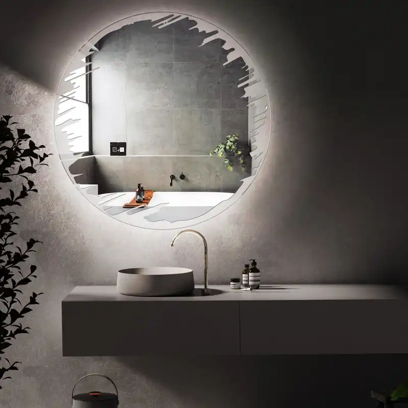 آینه سرویس بهداشتی سایان هوم مدل brush