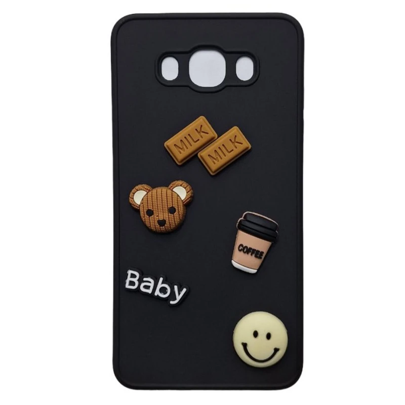 کاور طرح میلک برجسته مدل J510 مناسب برای گوشی موبایل سامسونگ Galaxy J510 / J5 2016