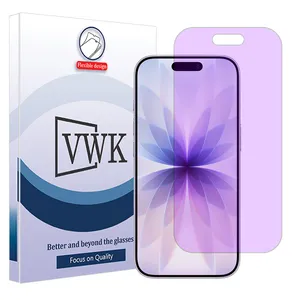 VWK Eye Care model anti-purple screen protector suitable for Apple iPhone 17 mobile phone