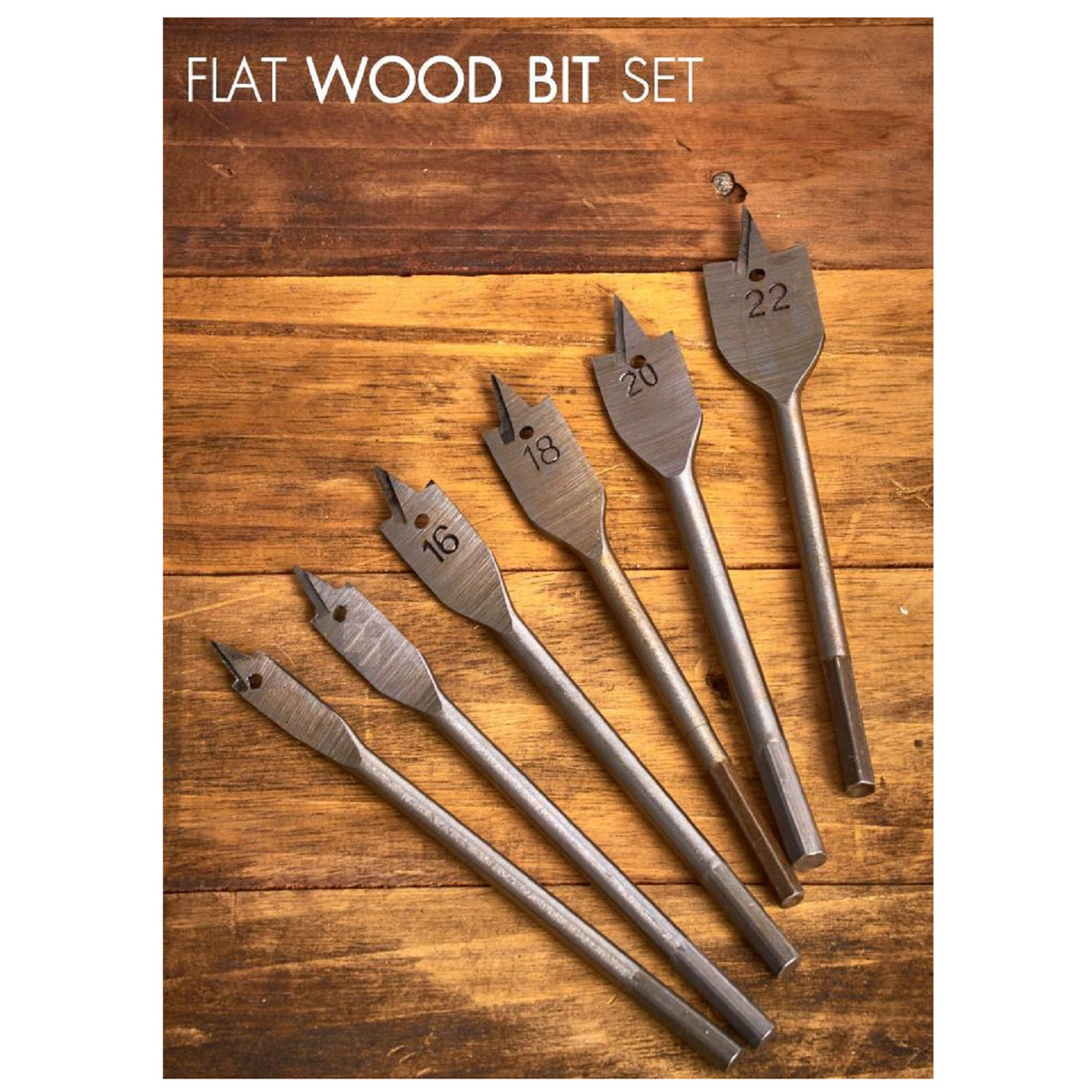 مجموعه 6 عددی مته برگی مدل HW 006