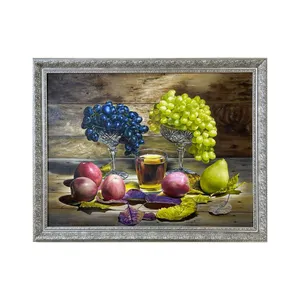 تابلو نقاشی رنگ روغن به سبک رئالیسم طرح میوه 